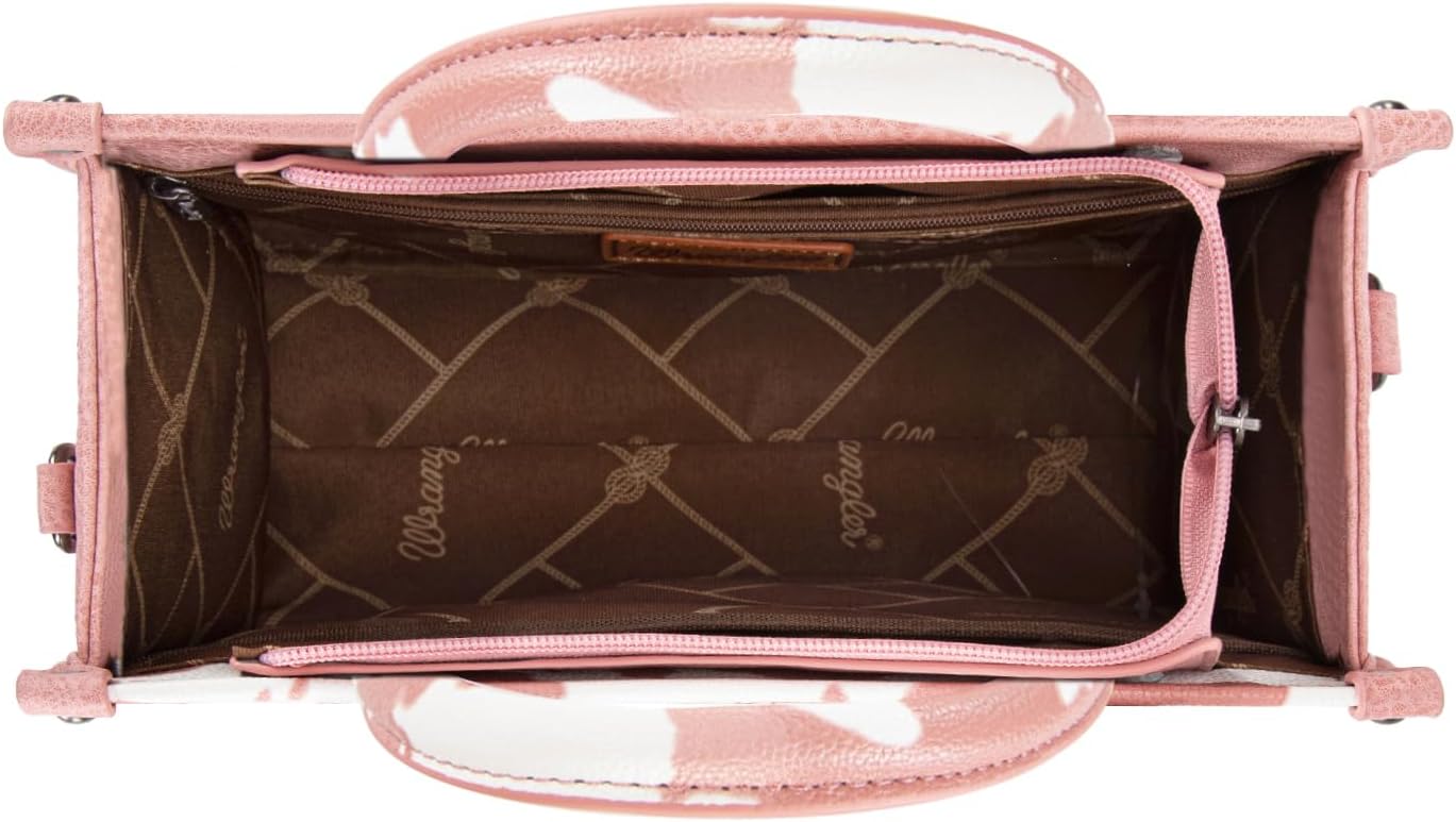 Wrangler Cow Print Tote Bag wg133-8120slpk