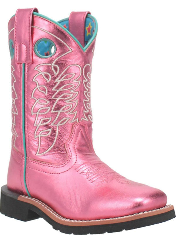 Dan Post Children Aurora Leather Childrens Boot Pink DPC2975