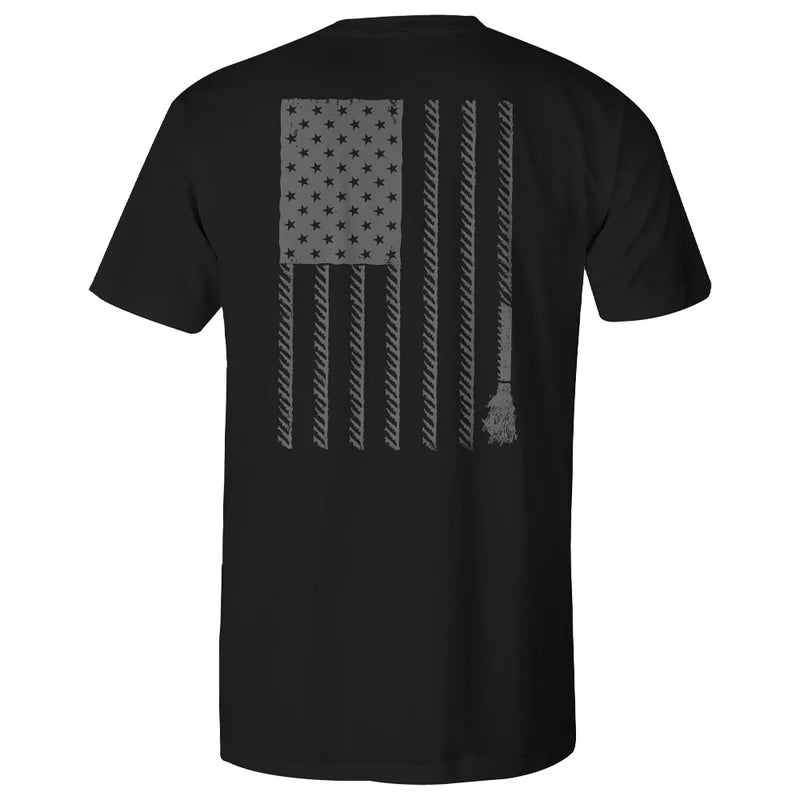 Hooey "Liberty Roper" Black w/Flag Pocket T-shirt