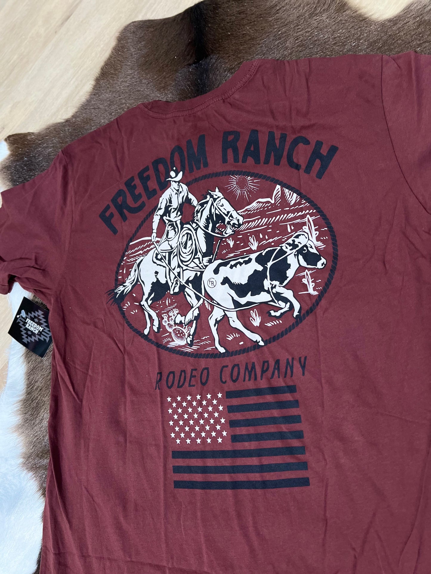 FREEDOM RANCH FR313 TRADEMARK S/S TEE