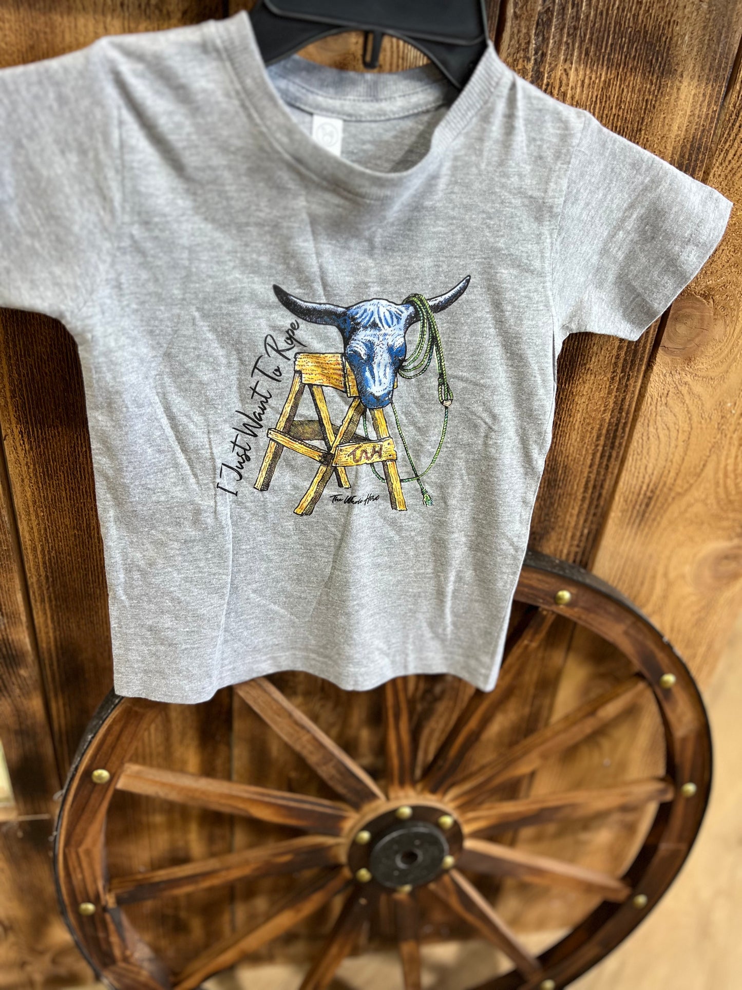 RABBIT SKINS|I JUST WANT TO ROPE T-SHIRT