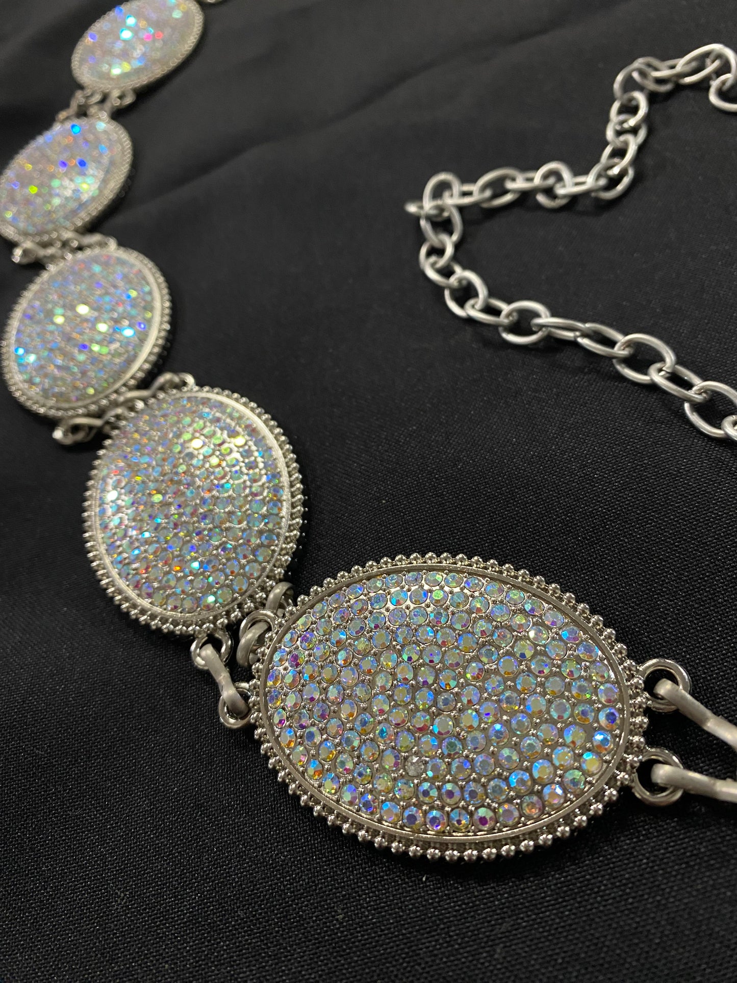 SILVER SHINE CONCHO BELT 2