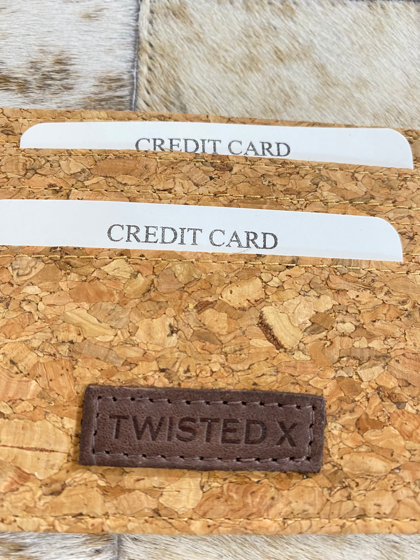 TWISTED X MENS WALLET TX-CORK-FP