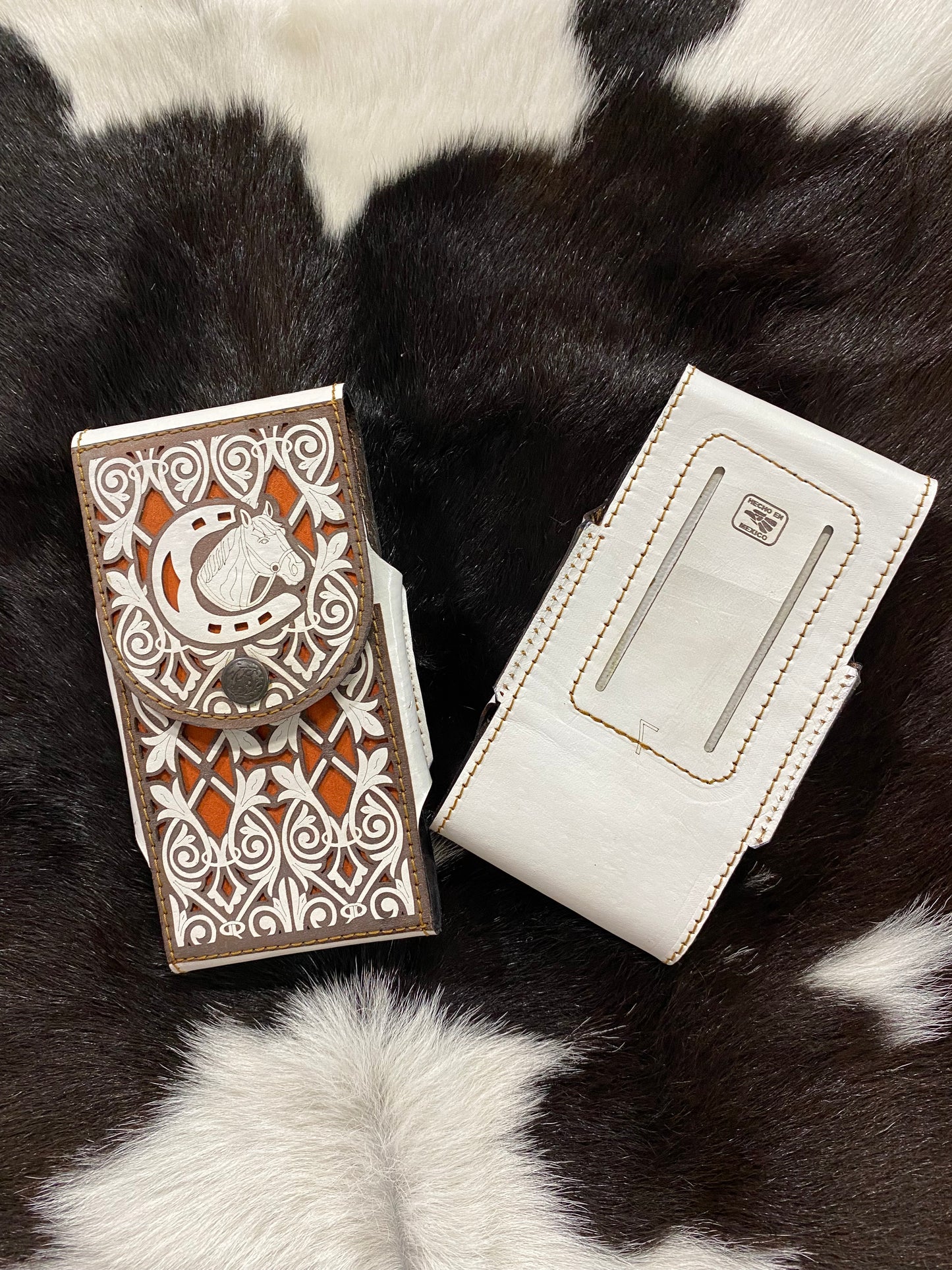 Charro Orange Phone Holder