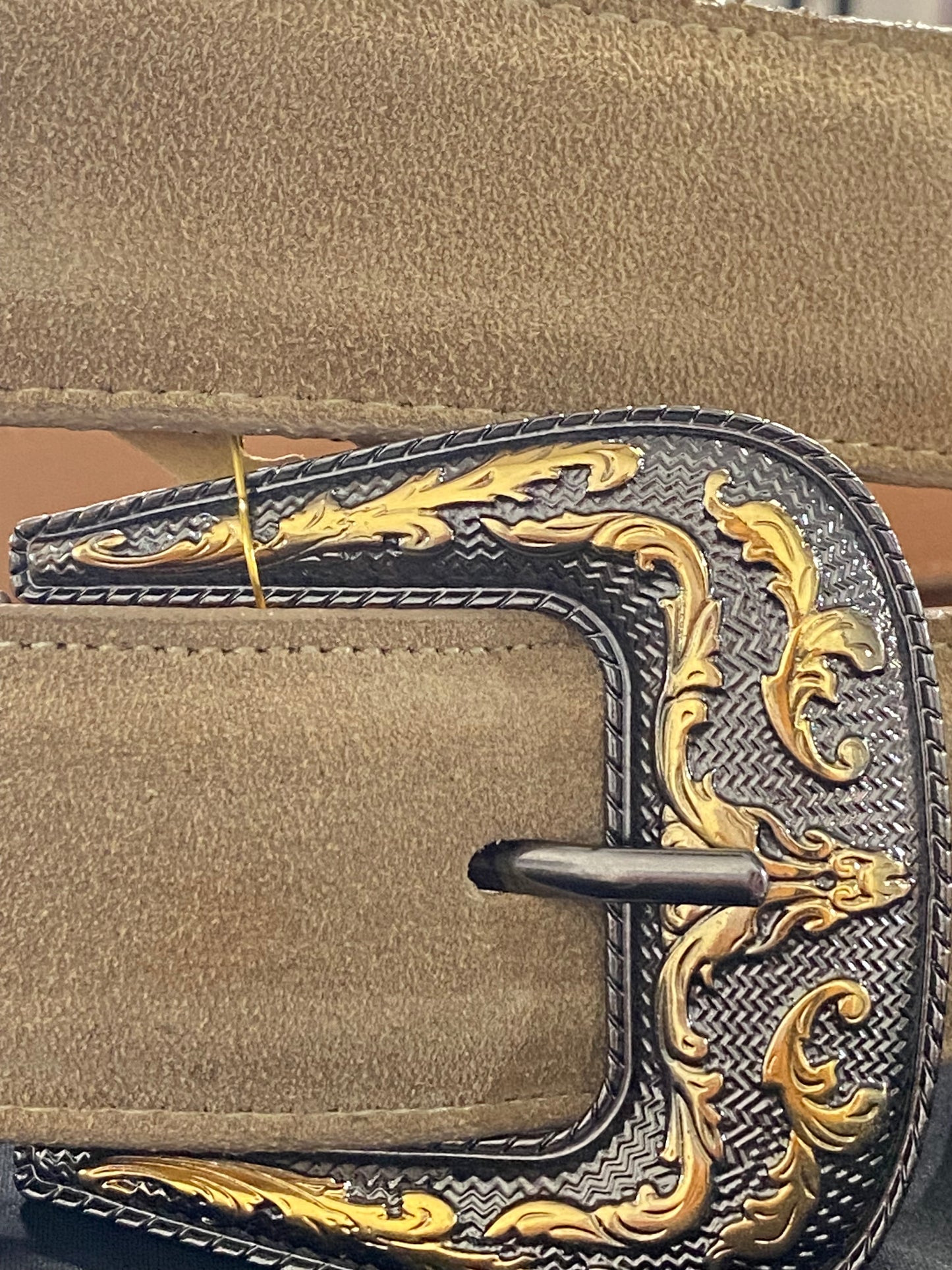 GAMUZA BROWN HOMETOWN BELT