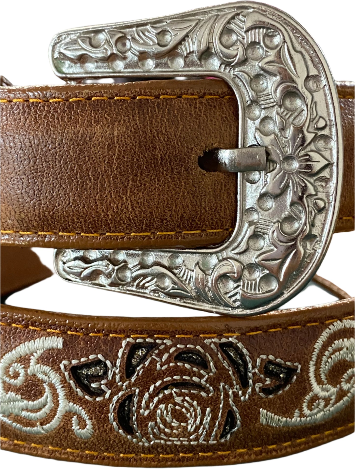 HOMETOWN GIRLS ROSE DETAILED BELT