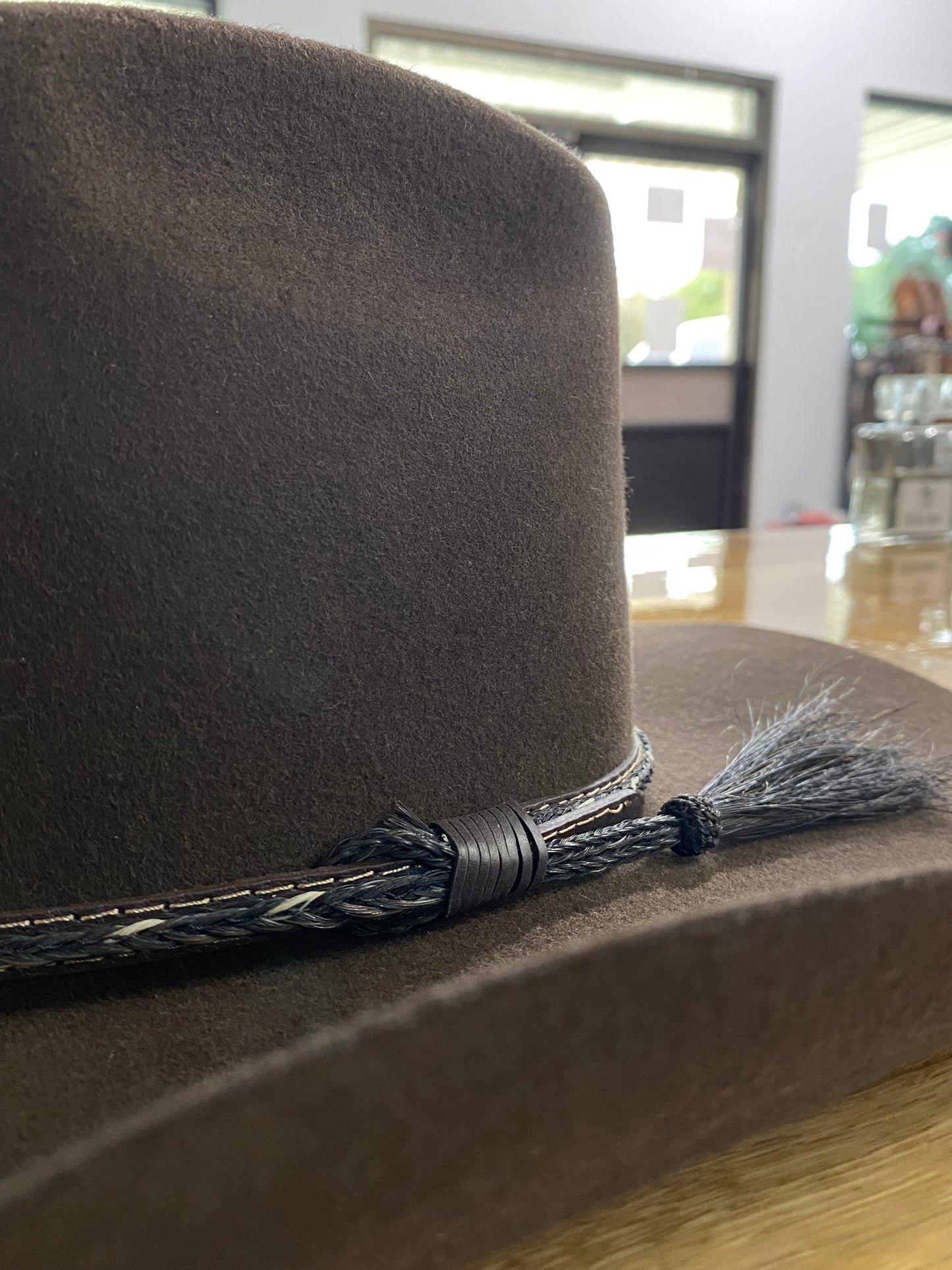 Hometown Dark Brown 100X Felt Hat