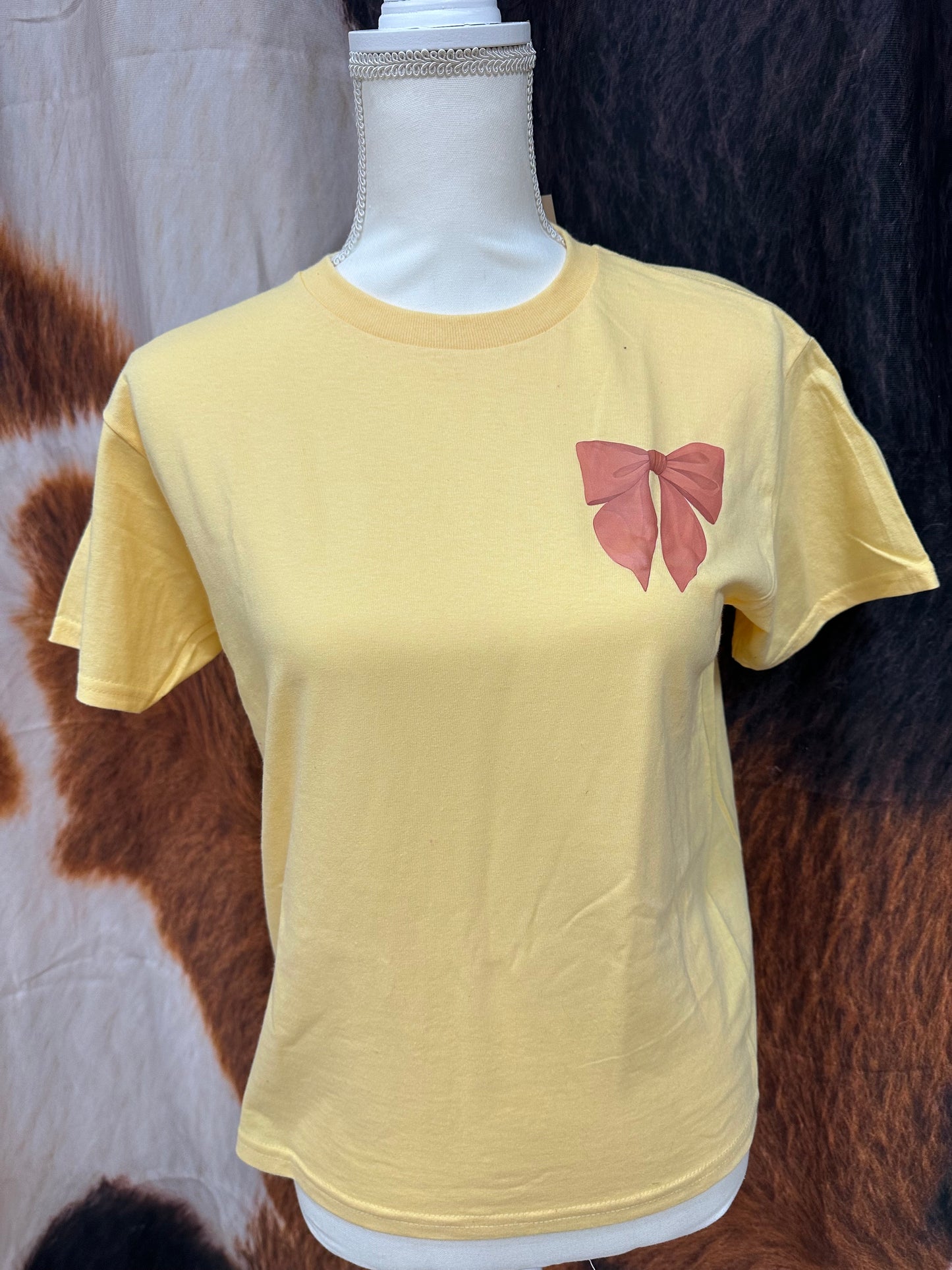 GILDAN| YELLOW CUSTOM TSHIRT YOUR CRAZY IS SHOWING