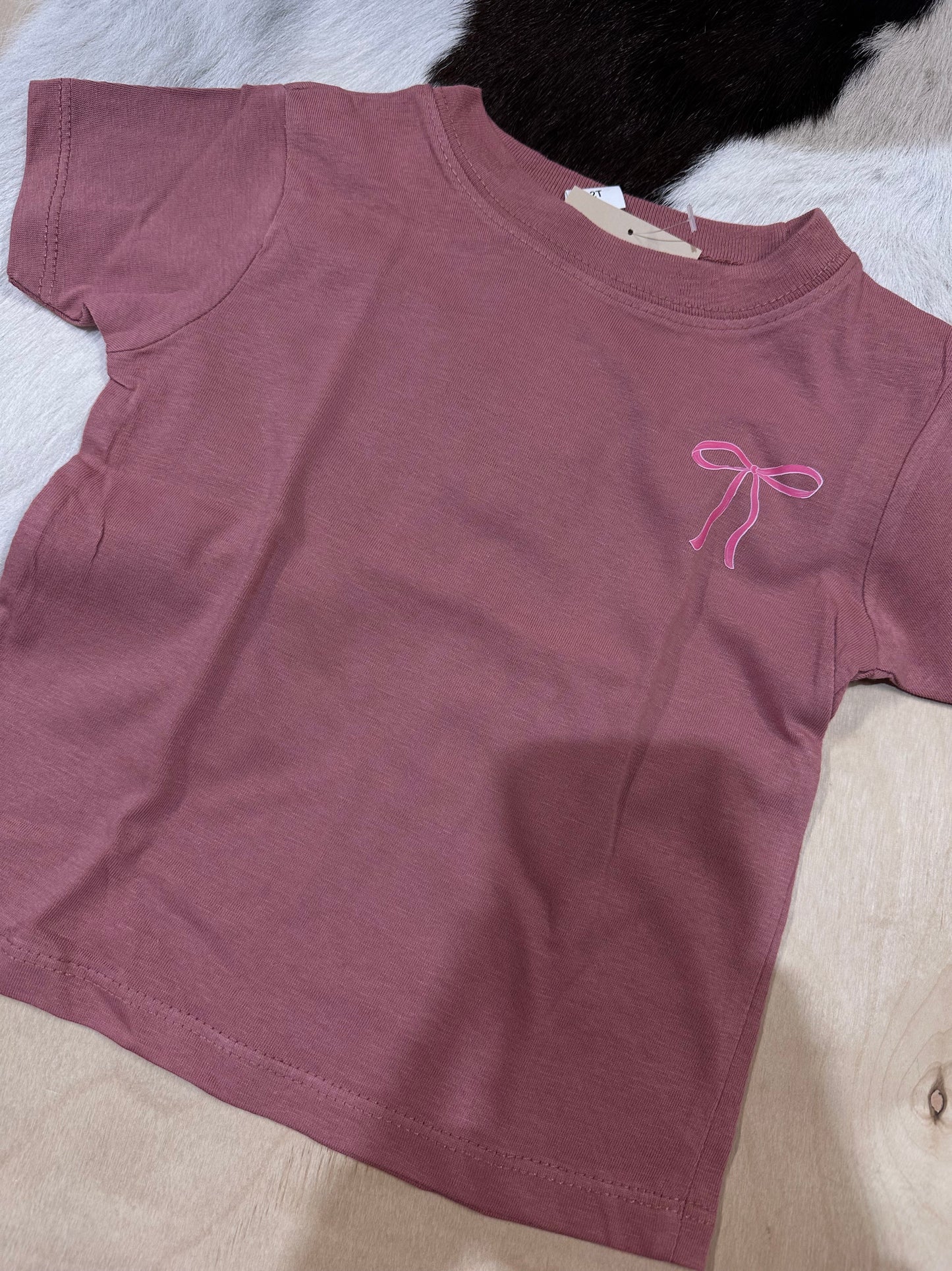 LUCKY & FRINDS | MAUVE CUSTOM TSHIRT TEXAS GIRL