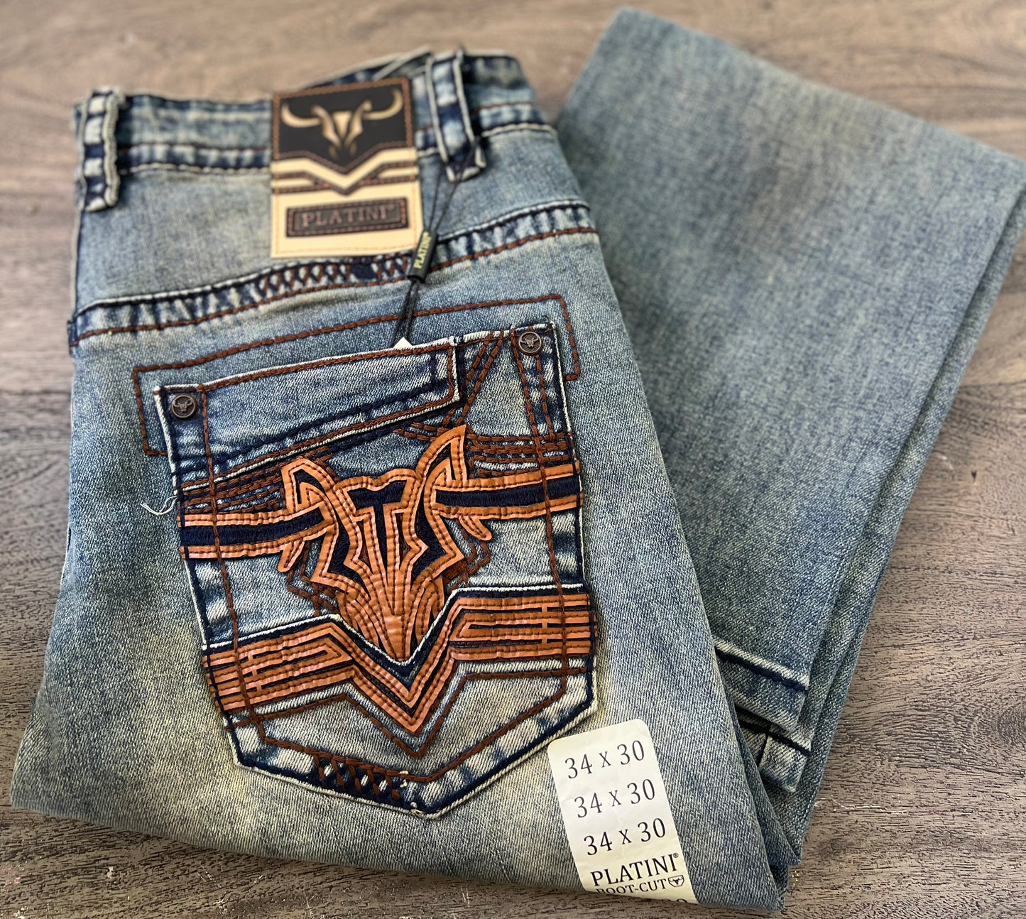 PLATINI| Holt Men's Slim Boot Cut Jeans