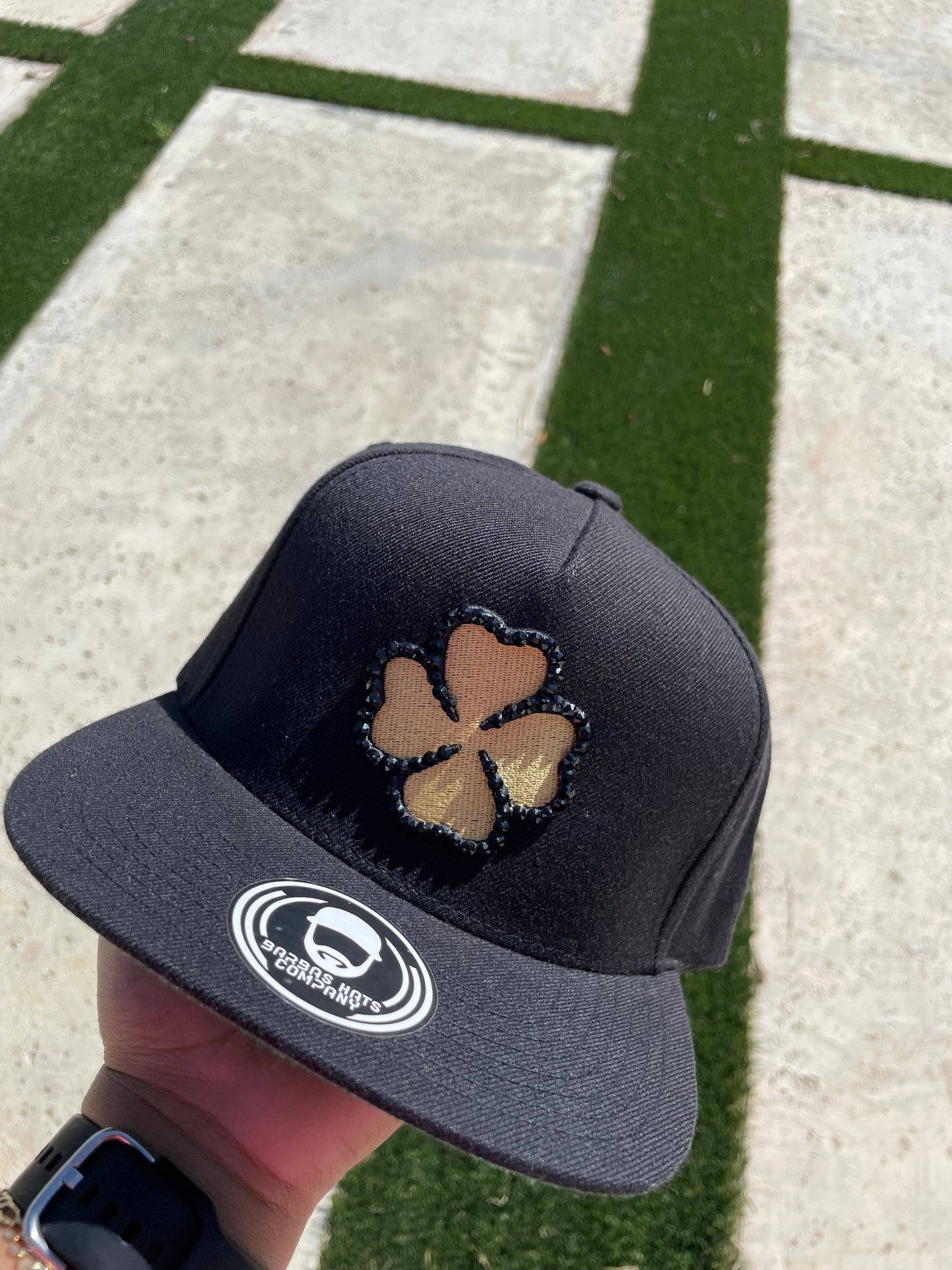 BARBAS GOLD & BLACK HAT