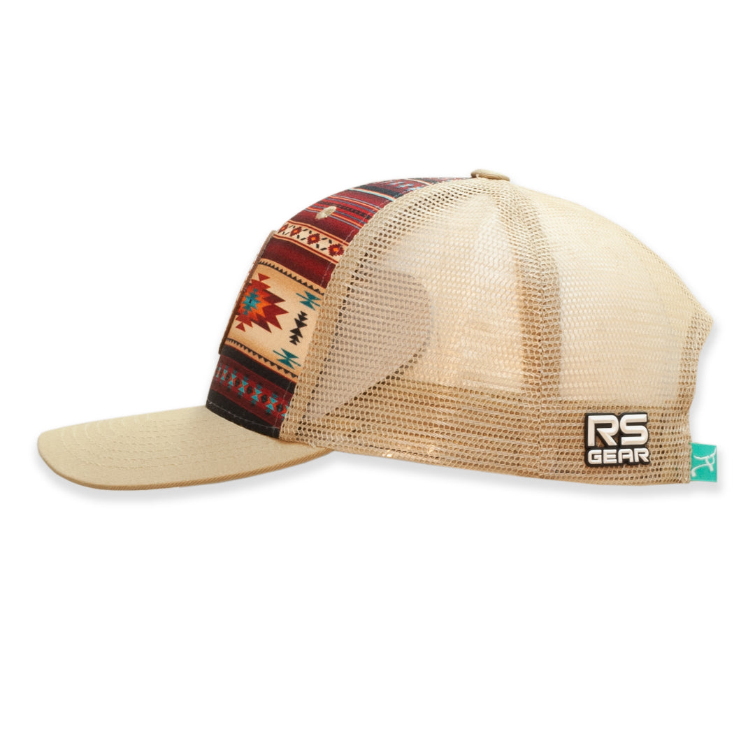 RopeSmart Leather Circle Patch Aztec