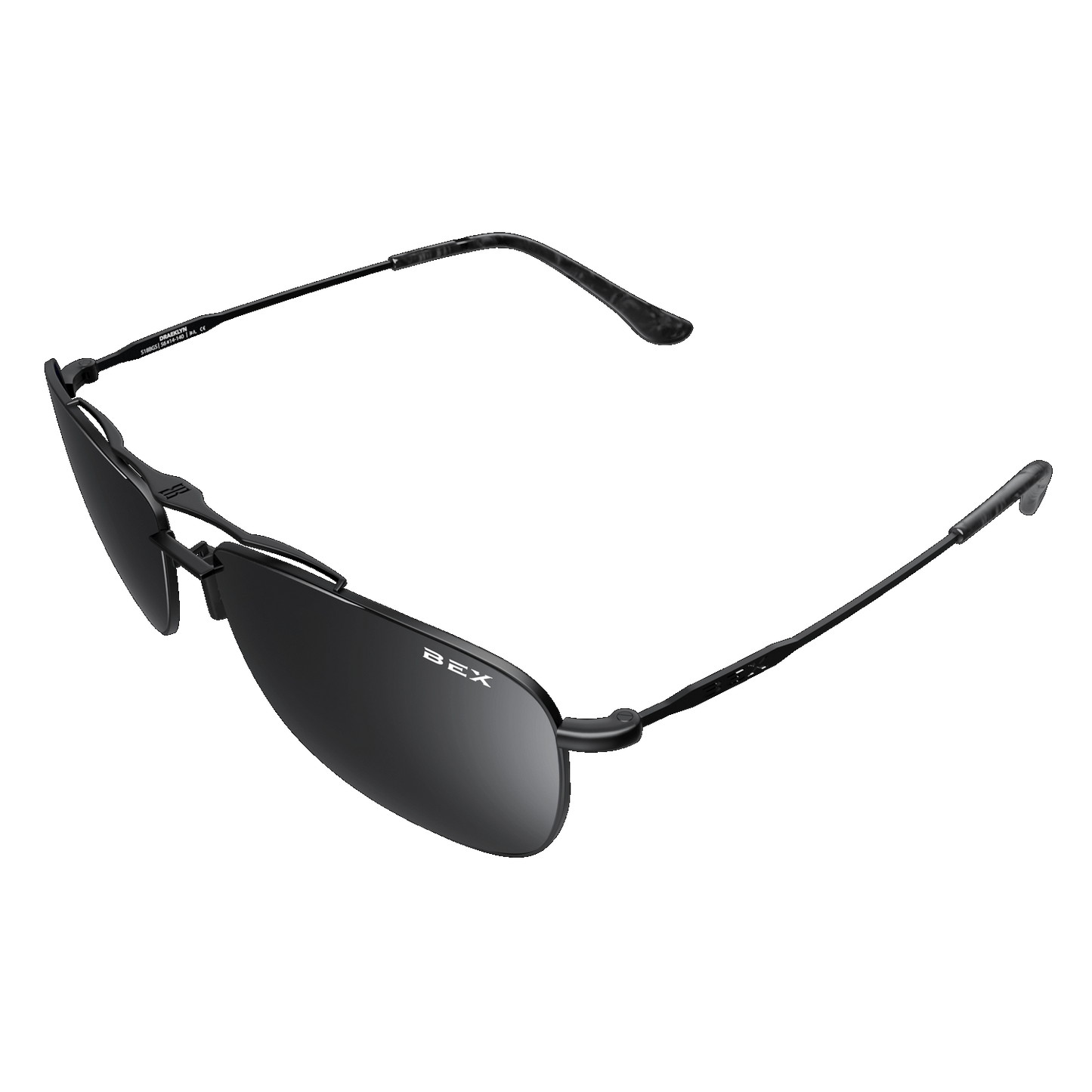 BEX Draeklyn Sunglasses in Black/Gray
