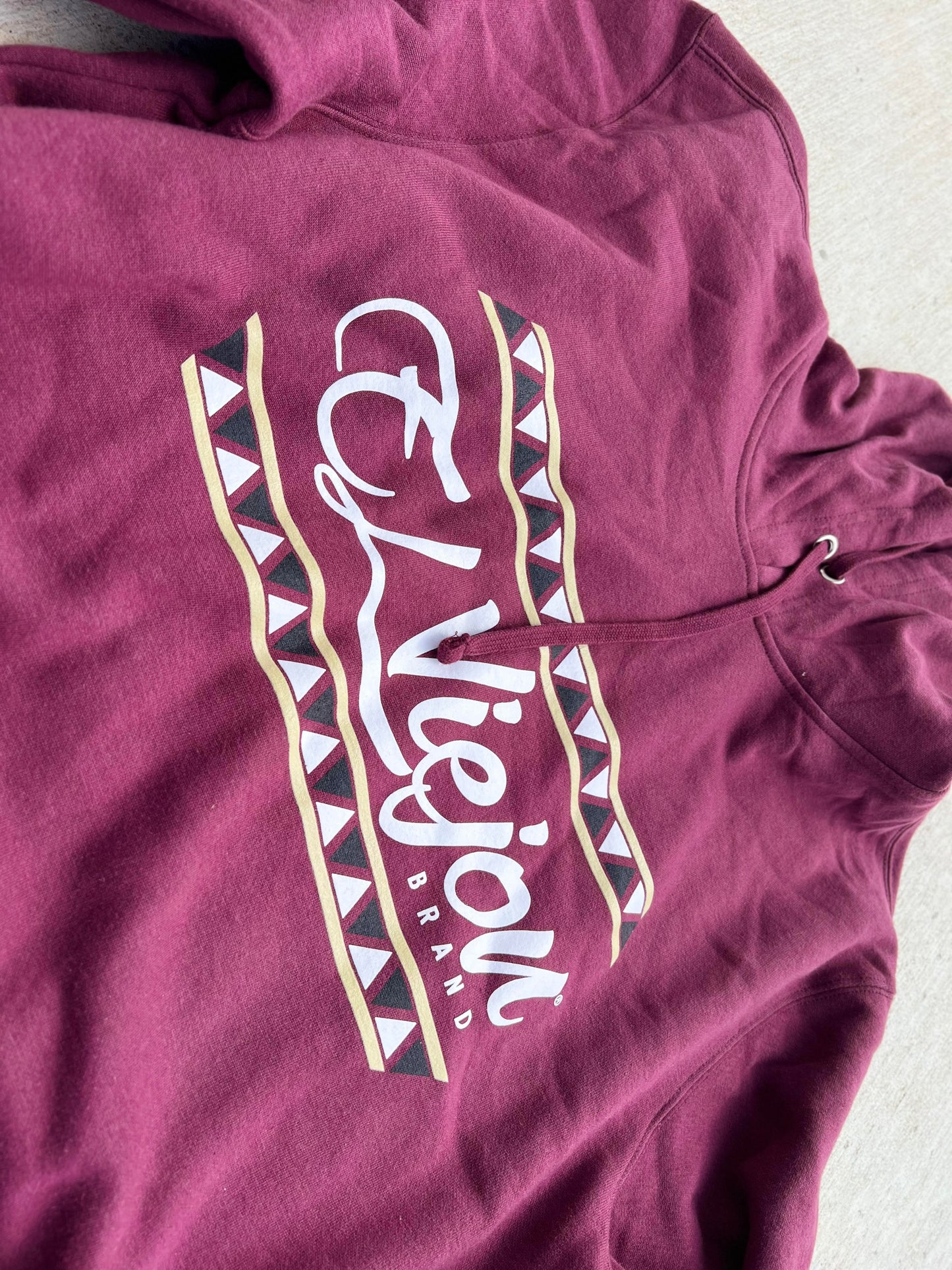 EL VIEJON MAROON HOODIE