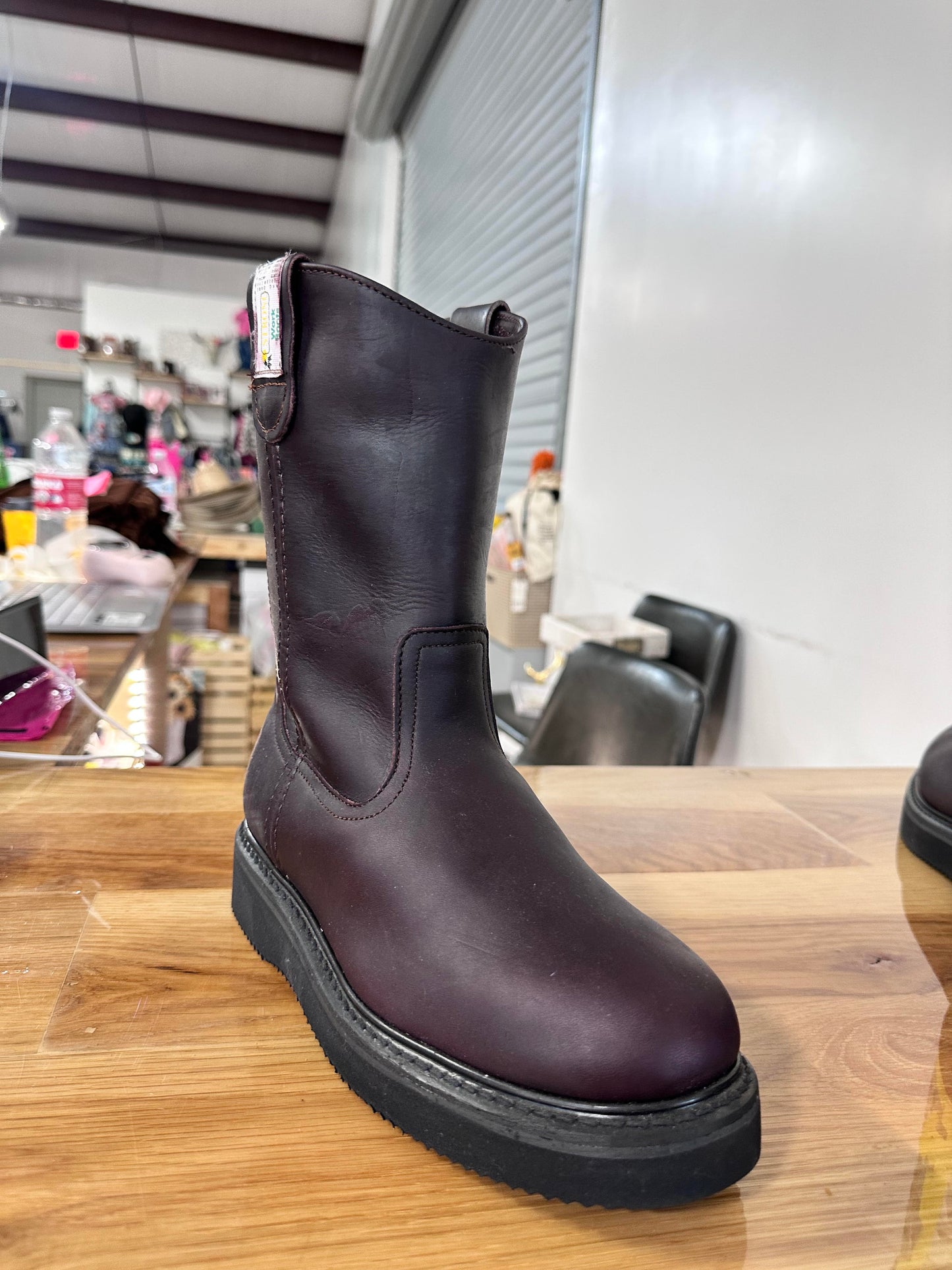 Strong Work Boots - Brown