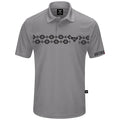 LOST CALF AZTEC POLO LIGHT GREY