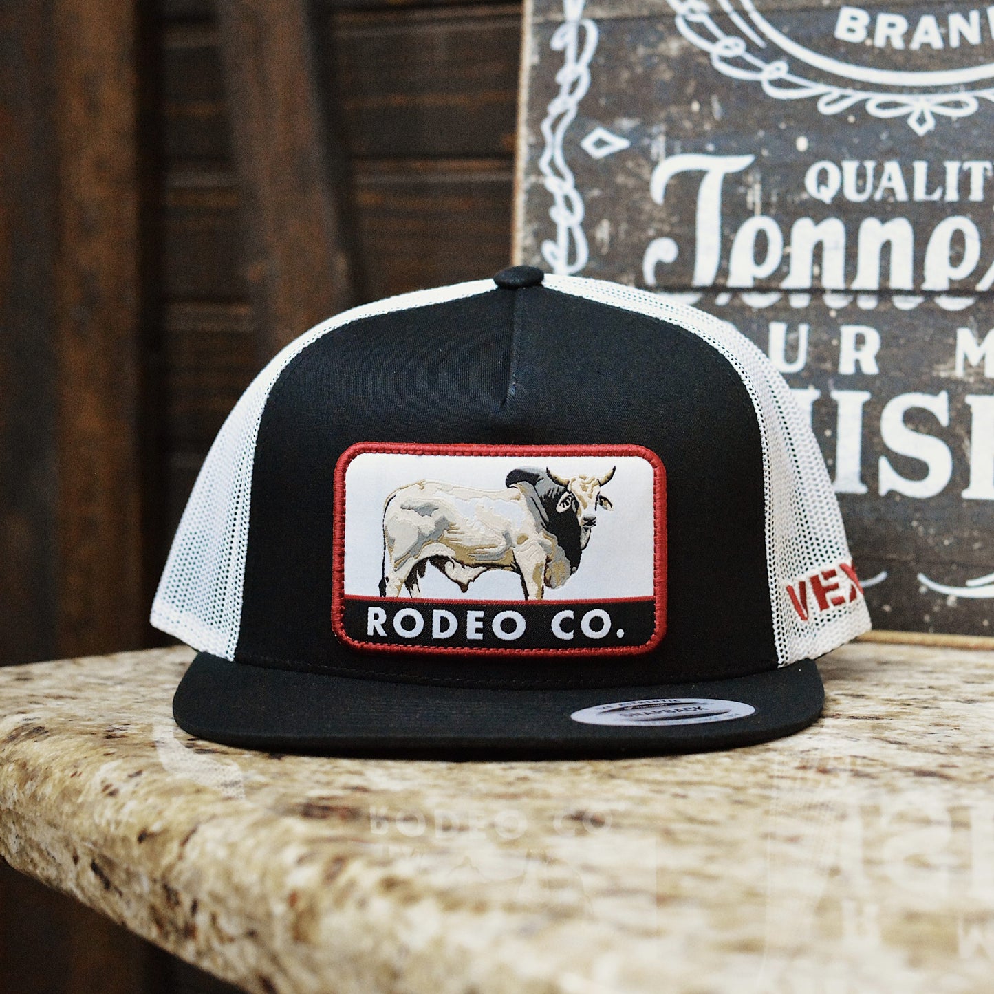 Vexil Brand: Rodeo Co. Brahma – Black/White Mesh