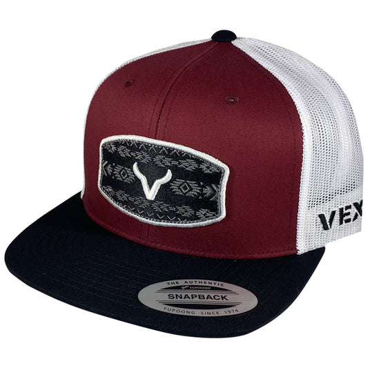 VEXIL BRAND  Warrior - Black/Red Berry/White Mesh