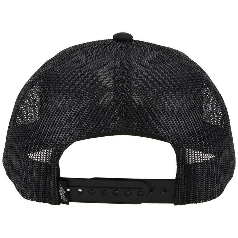 Hooey Unisex "Texican Flag" Black Mesh Back Snapback Hats