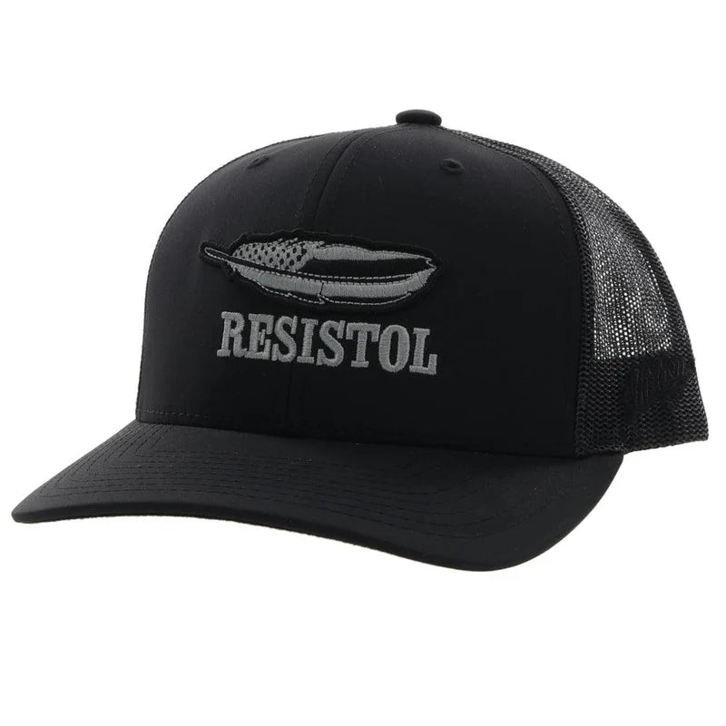 "Resistol" Hat w/feather Logo