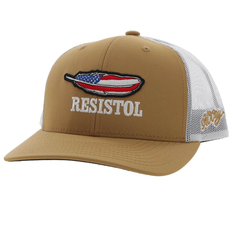 "Resistol" Hat w/feather Logo