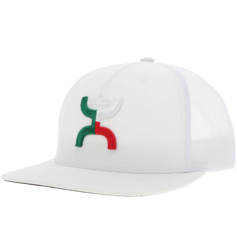 Hooey  "Boquillas" Hat White w/Hooey Logo SKU: 2318T-WH