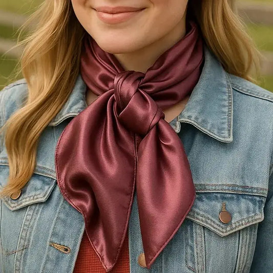 RODEO DRIVE |SOLID ROSE WILD RAG/SCARF WRS6