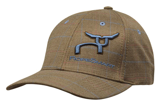 RS Brown Glen Plaid Fitted Cap