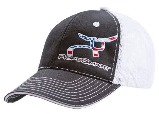 ROPE SMART ALL AMERICAN – BLACK ROPESMART CAP