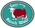 Lazy J Ranch Wear| Original Patch Hereford Sticker
