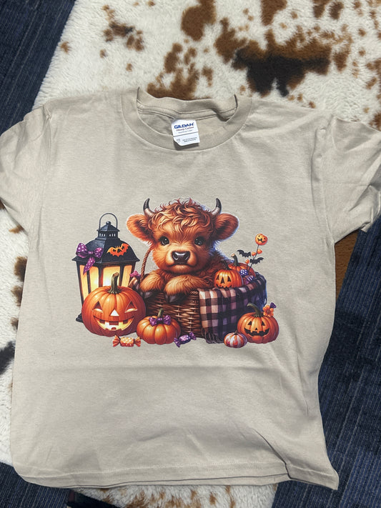 Lantern Cow Basket