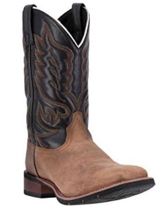 Laredo Montana Sand and Chocolate Mens Boots 7800