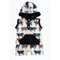 Baby Boys Cow Hoodie Western Romper