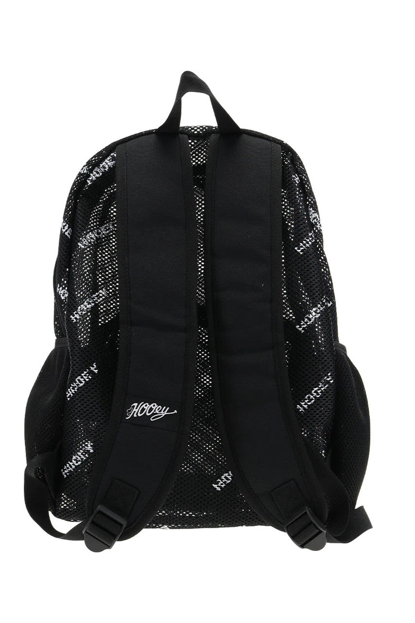 Hooey Unisex Nitro Mesh Black & White Backpack - BP046BKWH