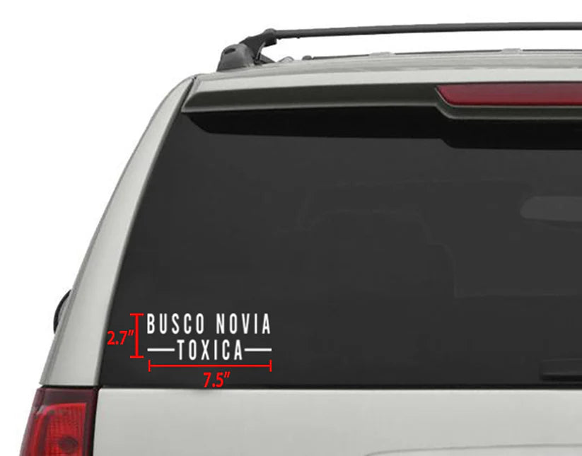 El Viejon Brand | Busco Novia Toxica Sticker