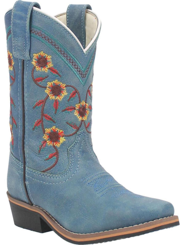 Dan Post Children Gloriosa Leather Childrens Boot Blue DPC2906