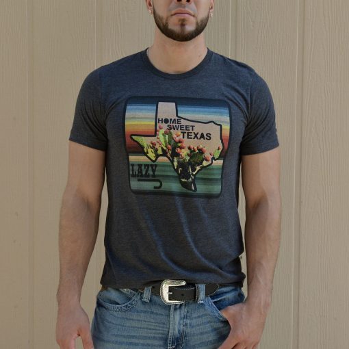 Lazy J Ranch Wear Home Sweet Texas Short Sleeve T-Shirt