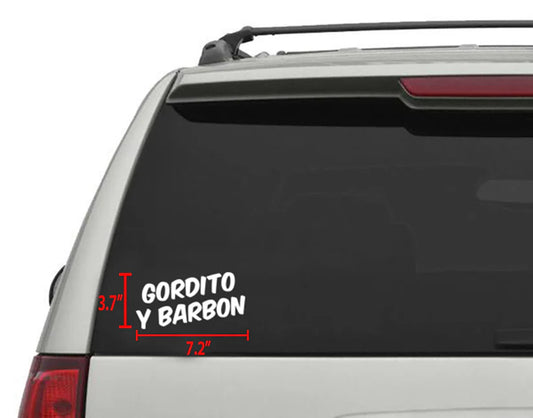 El Viejon Brand | Gordito Y Barbon Sticker