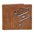 "Hooey Original" Bifold Hooey Wallet Brown w/ Nomad Print