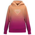 Hooey  Youth "Rope Like A Girl" Pink Ombre w/White Logo Hoody