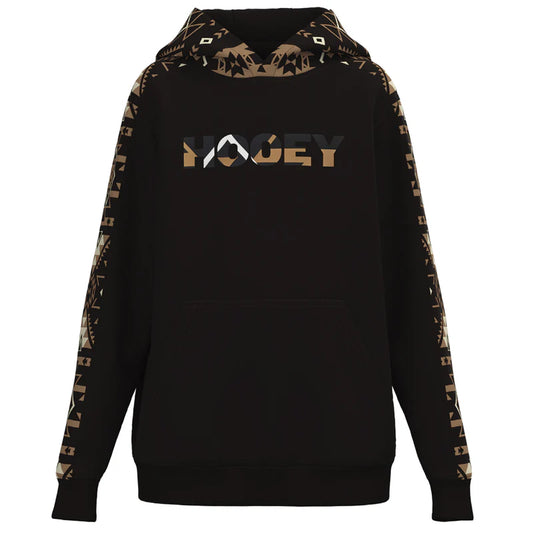 Youth "Canyon" Black w/ Aztec Hoody