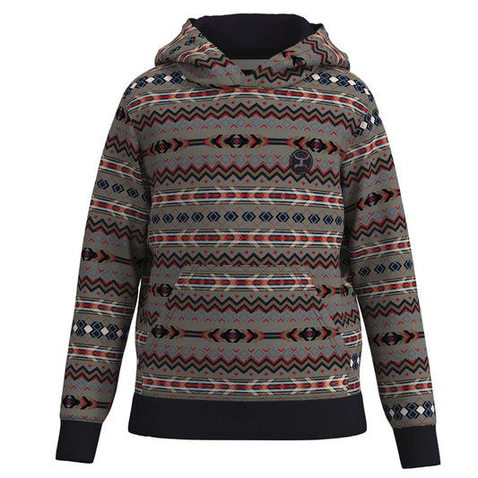 HOOEY Youth "Mesa" Aztec/Navy Hoody