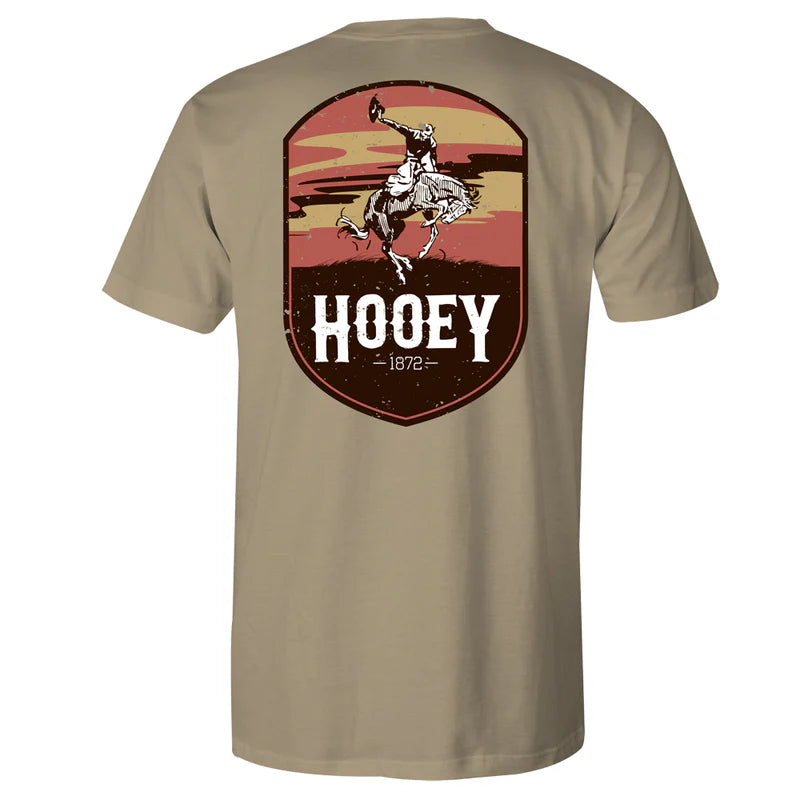 Hooey  "Cheyenne" Tan Pocket T-shirt