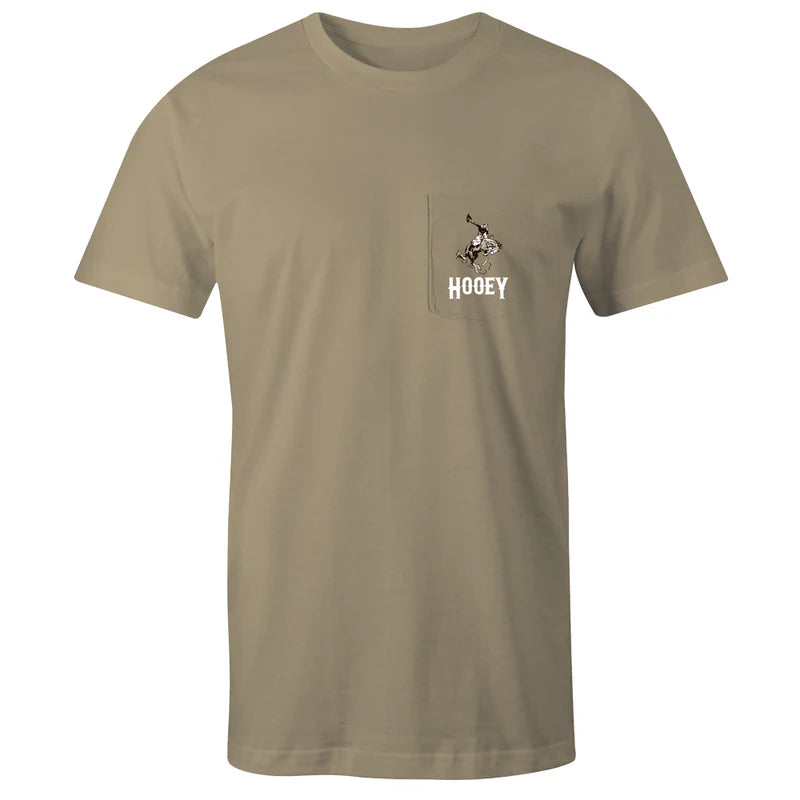 Hooey  "Cheyenne" Tan Pocket T-shirt