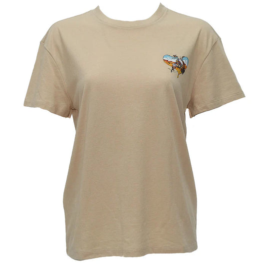 Hooey "Buffalo Heart" Tan w/Heart Logo T-shirt