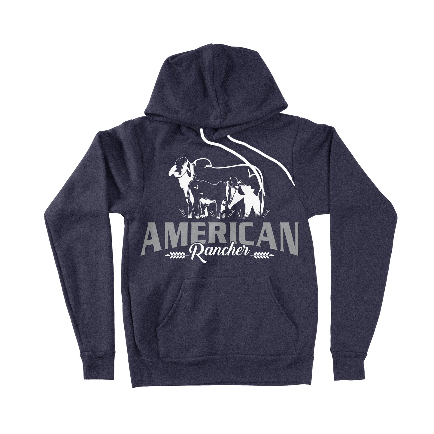 Vexil Brand - Hoodie - American Rancher Cow/Calf - Navy