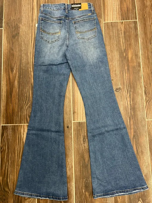 WESTERN BLUE HIGH RISE FLARE W162-PF