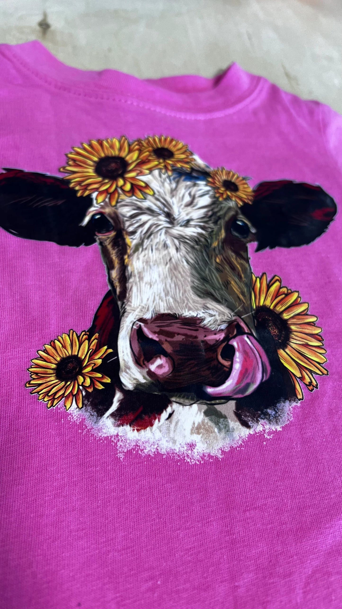 PINK HEIFER TODDLER SHIRT