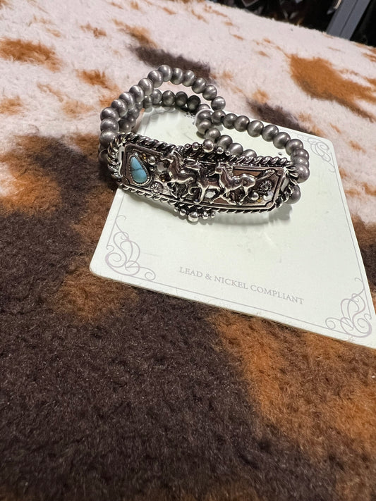 ICON COLLECTION| JEWELRY HORSE BRACELET