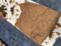 BROWN MAXI FRINGE SKIRT